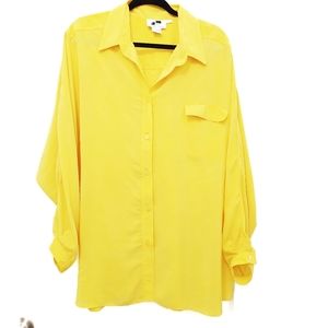261T323 JP Collections Yellow Blouse